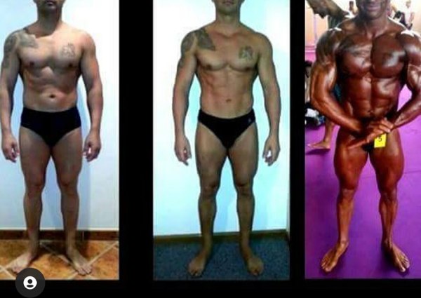 Antes y después de Tony Calderón 4