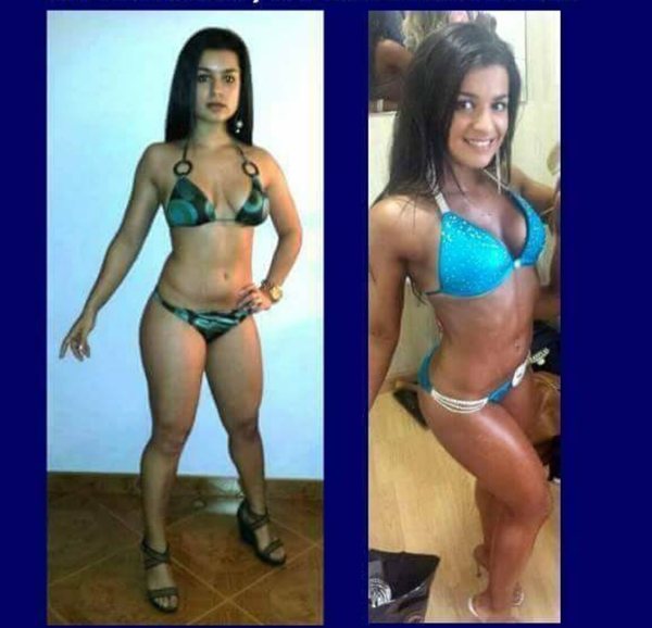 Antes y después de Tony Calderón 3
